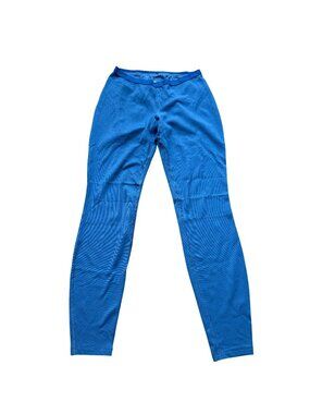 Patagonia Size XS Blue Capilene Performance Baselayer Pants Midweight Bottoms